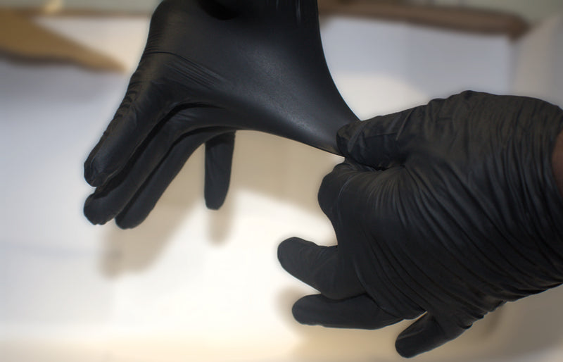 Disposable Gloves Nitrile 100pcs Grade-A Powder Free/Non-Sterile